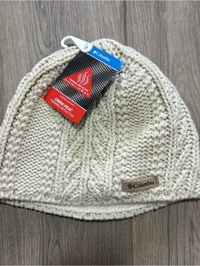 Columbia Unisex Twisting Path Knit Beanie with Omni-Heat Tag NWT